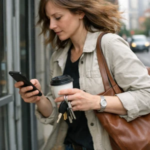 Nowoczesna strona internetowa działająca wygodnie na telefonie