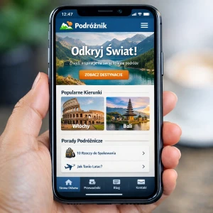 Nowa strona internetowa wygodna na telefonie i gotowa do dalszego rozwoju